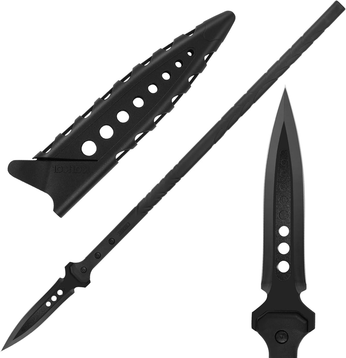 Kalkal Hunting Spear with Double Edged Stainless Steel Blade