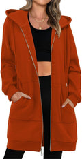 StunShow Womens Zip Up Hoodies Oversized Fleece Sweatshirt - Cozy Fall