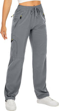 Womens Hiking Pants Quick Dry UPF 50 Lightweight Travel Cargo Pants