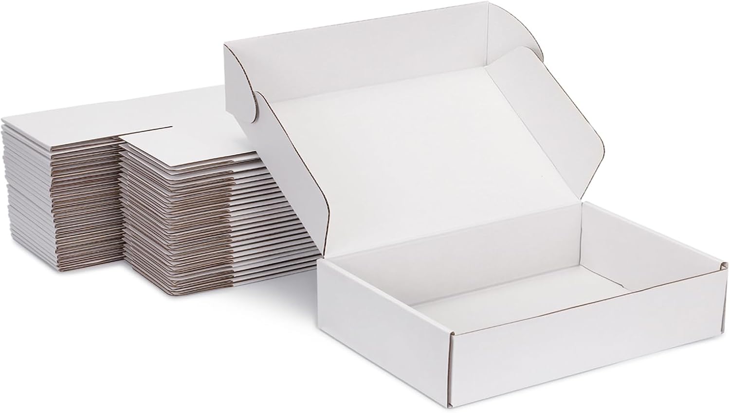 Small Shipping Boxes 12x8x2 Inch Pack for Business & Mailing