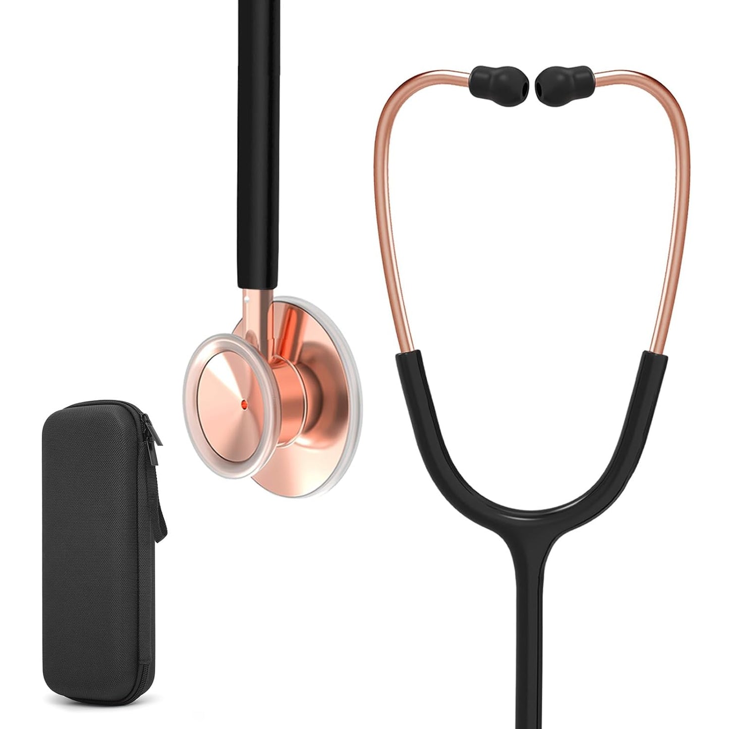 Rose Gold Stethoscope for Nurses and Doctors with Accessories