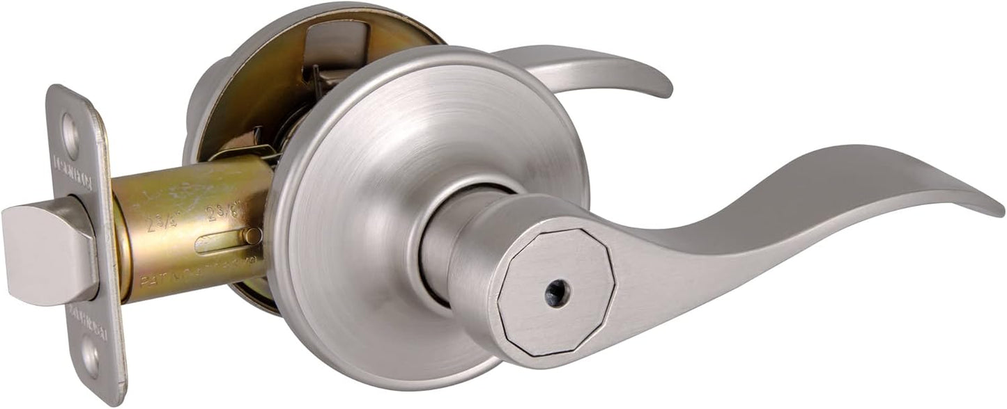 Design House Springdale Privacy Door Lever for Bedrooms and Bathrooms