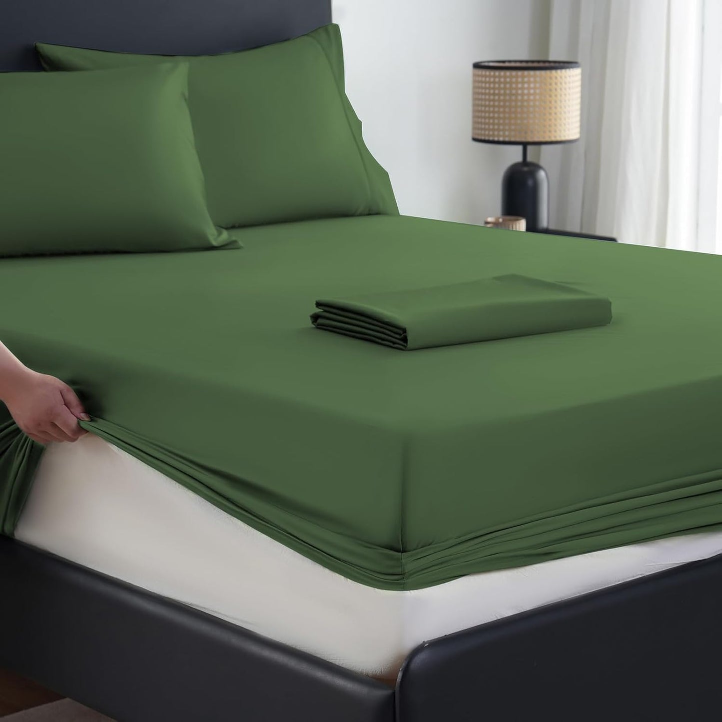 Extra Deep Pocket Queen Sheets Set - 1000 Thread Count Cotton