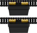 E-Track Basket Storage Bin 2 Pack - Tough E-Track Tool Organizer