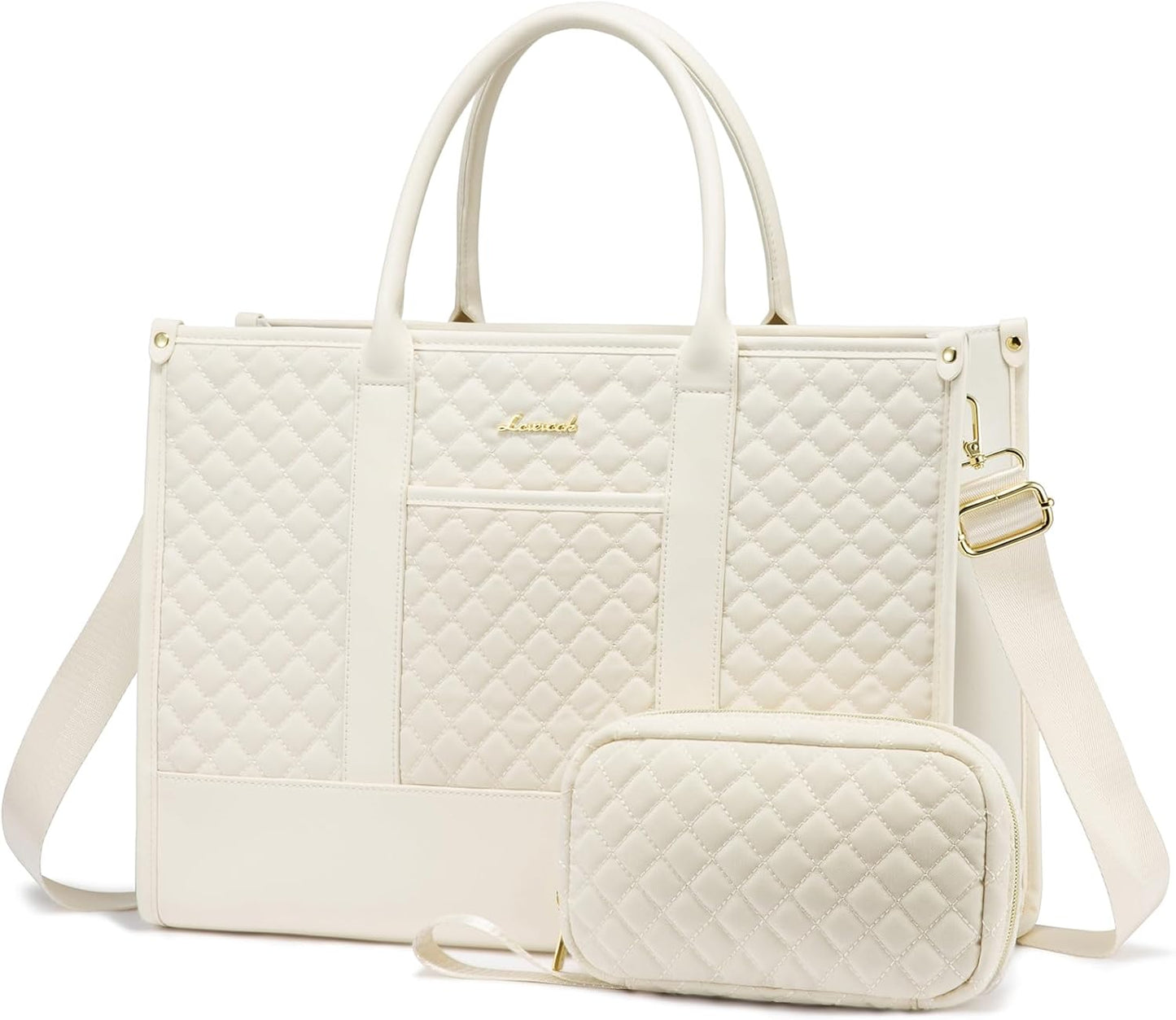 LOVEVOOK Laptop Bags for Women: Stylish 15.6 inch Tote Bag