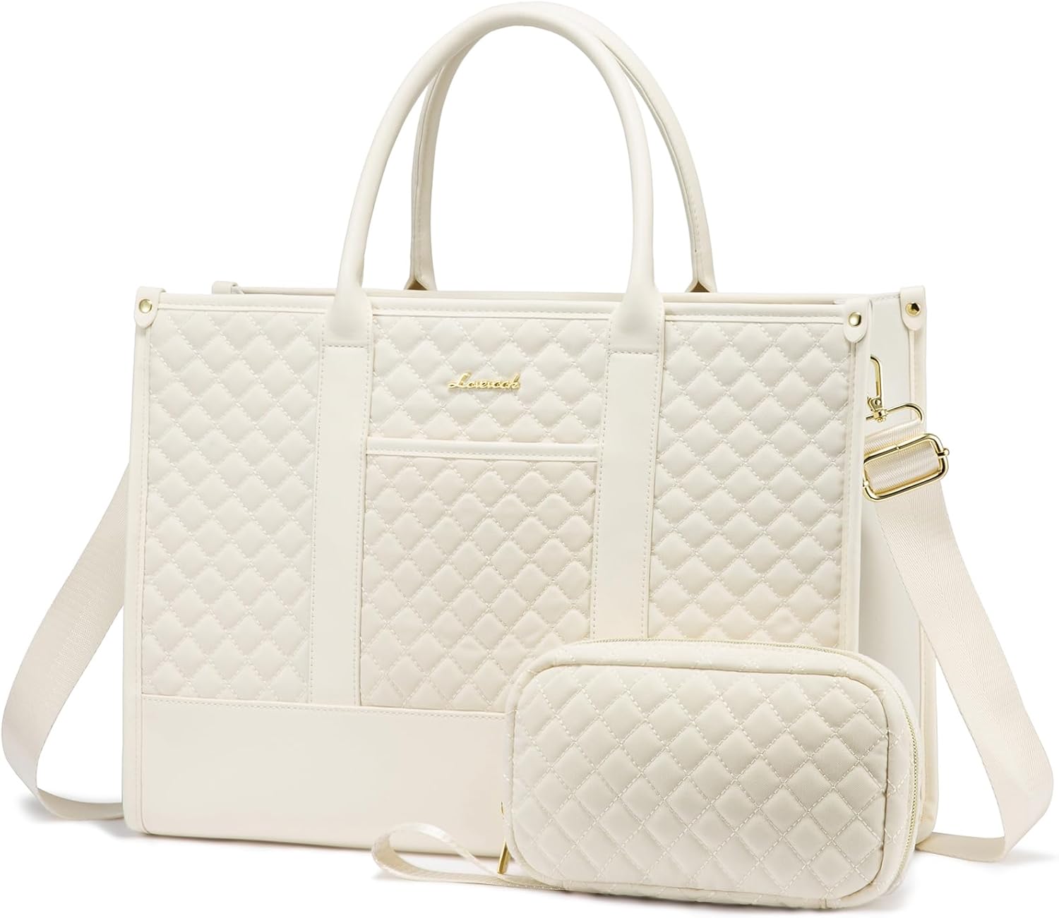 LOVEVOOK Laptop Bags for Women: Stylish 15.6 inch Tote Bag