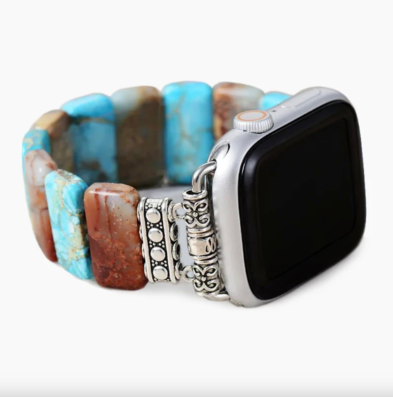 Cape Diablo Smart Watch Band for Women - Handmade Gemstone Strap