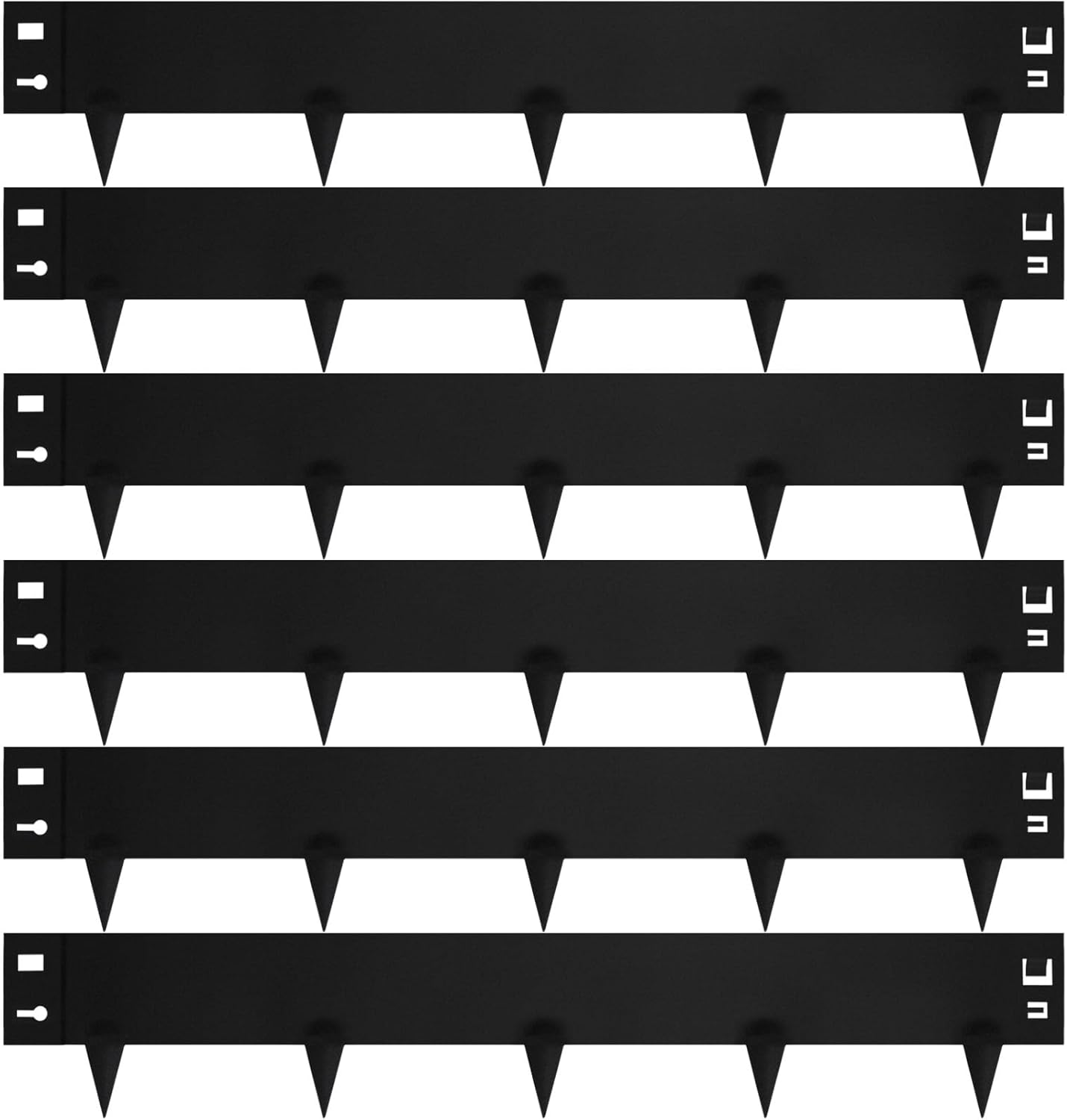 9.4 Inch Heavy Duty Galvanized Steel Garden Edging for Lawn