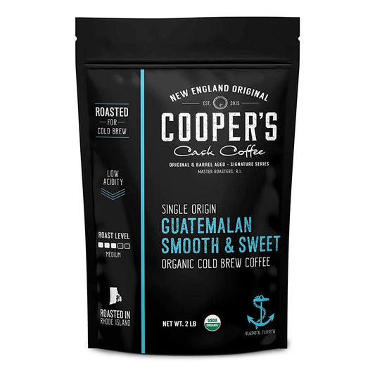 Organic Cold Brew Coffee - Guatemalan Coffee Beans for Brewing