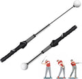 Retractable Golf Swing Trainer Grip Trainer Golf Club - Tempo