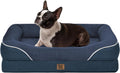 Orthopedic Washable Large Dog Bed - Egg Foam Support and Bolster