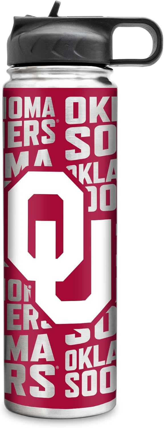 NCAA 22oz Stainless Steel Tumbler with Lid for All Beverages