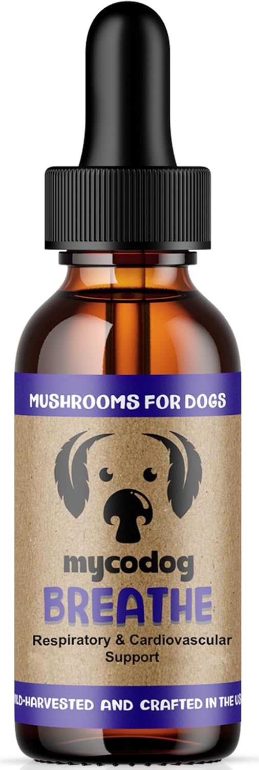 MycoDog Breathe - Natural Respiratory Support for Dogs