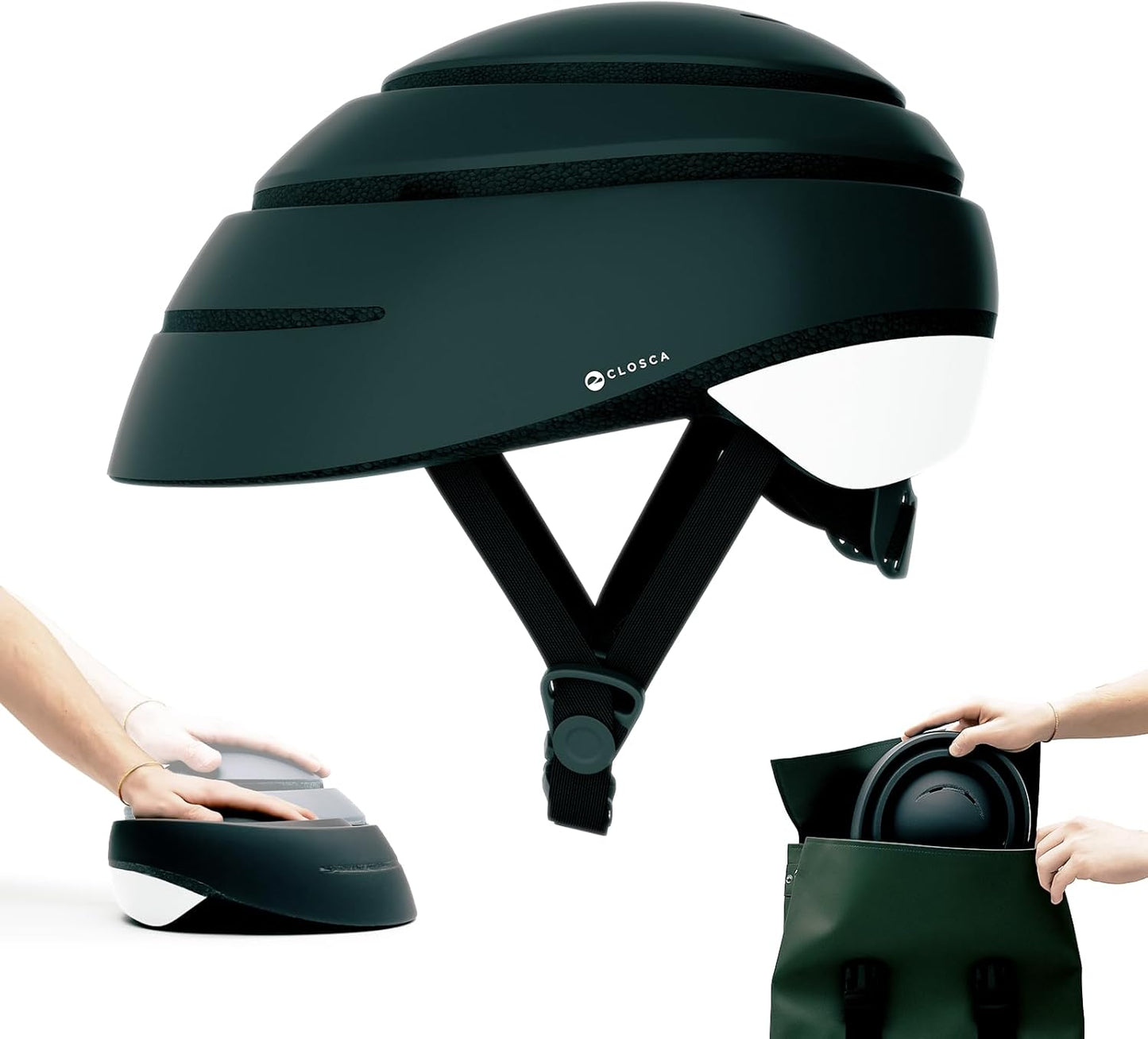 CLOSCA Folding Helmet: Stylish, Safe, and Space-Saving Design