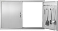 VEVOR BBQ Access Door 39x26 in Double Outdoor Kitchen - Flush Mount
