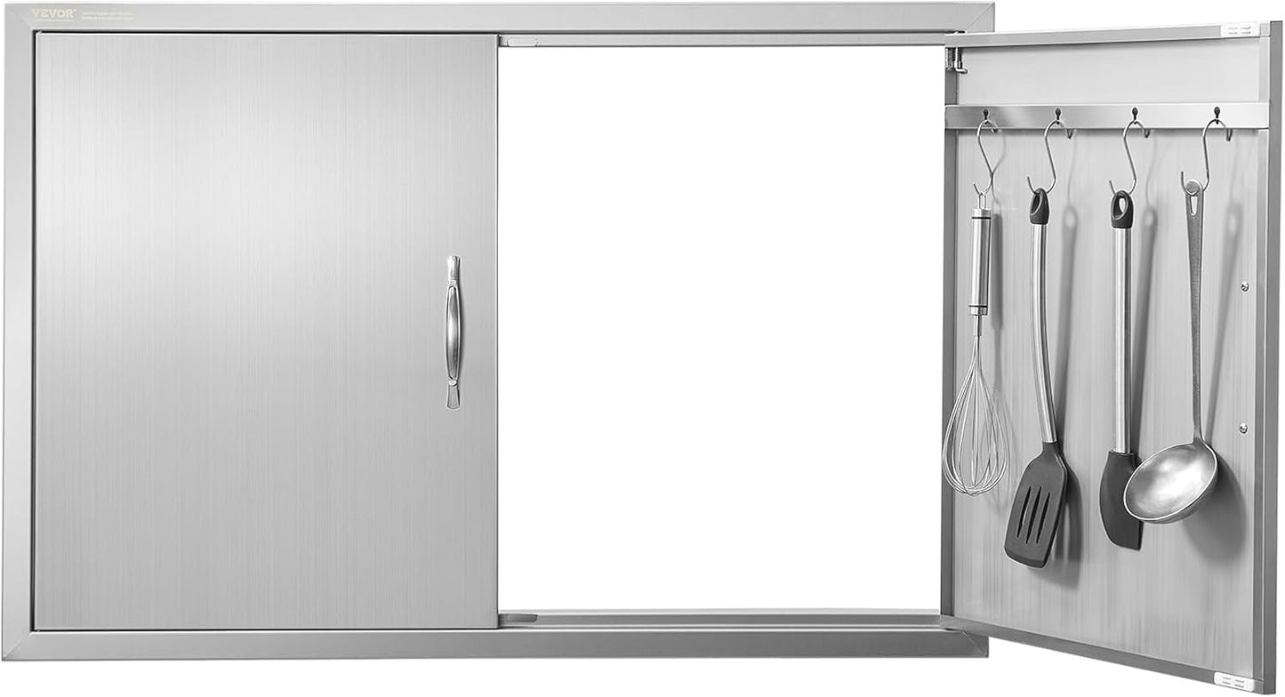 VEVOR BBQ Access Door for Outdoor Kitchen, 39W x 26H Inch