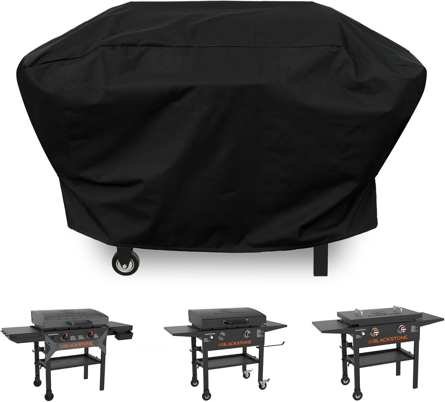 Durable Blackstone 28 Inch Griddle Cover with Dual Shelves