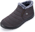 HARENCE Snow Boots for Women - Waterproof Fur Lined Ankle Booties