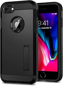 Spigen Tough Armor Case for iPhone 8 and 7 - Black Protection