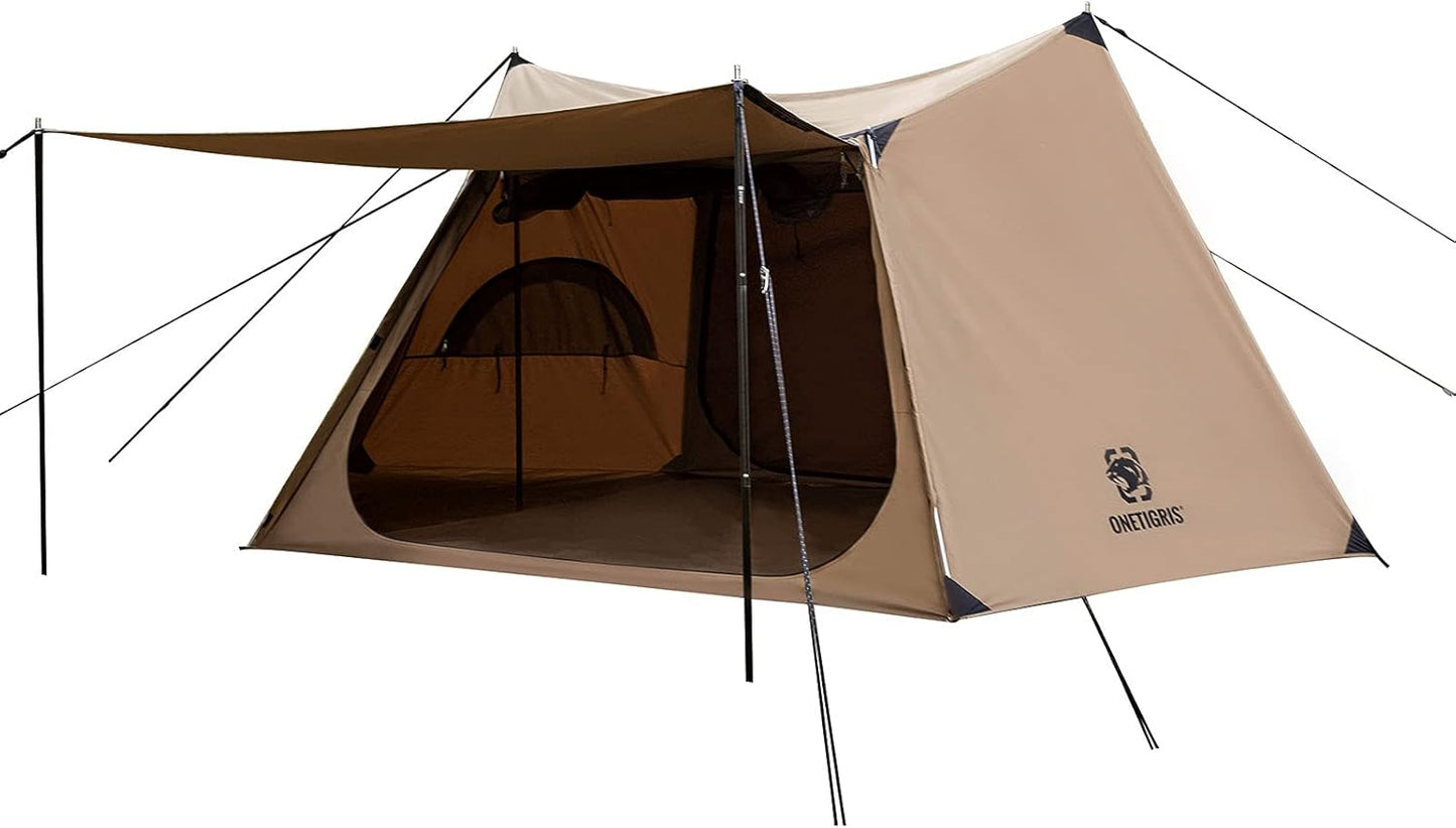 OneTigris Hot Tent: Fire-Retardant & Wind-Proof 4 Season Shelter
