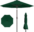 PatioKingdom 10FT Patio Umbrella with Crank and Tilt - Stable Shade