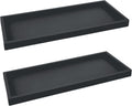 Countertop and Vanity Tray - 11.7in Silicone Bathroom Trays