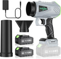 Leaf Blower Cordless with High Power and Battery - Compact, Strong