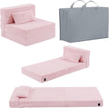 Folding Sofa Bed Floor Mattress for Kids - Portable Nap Mat