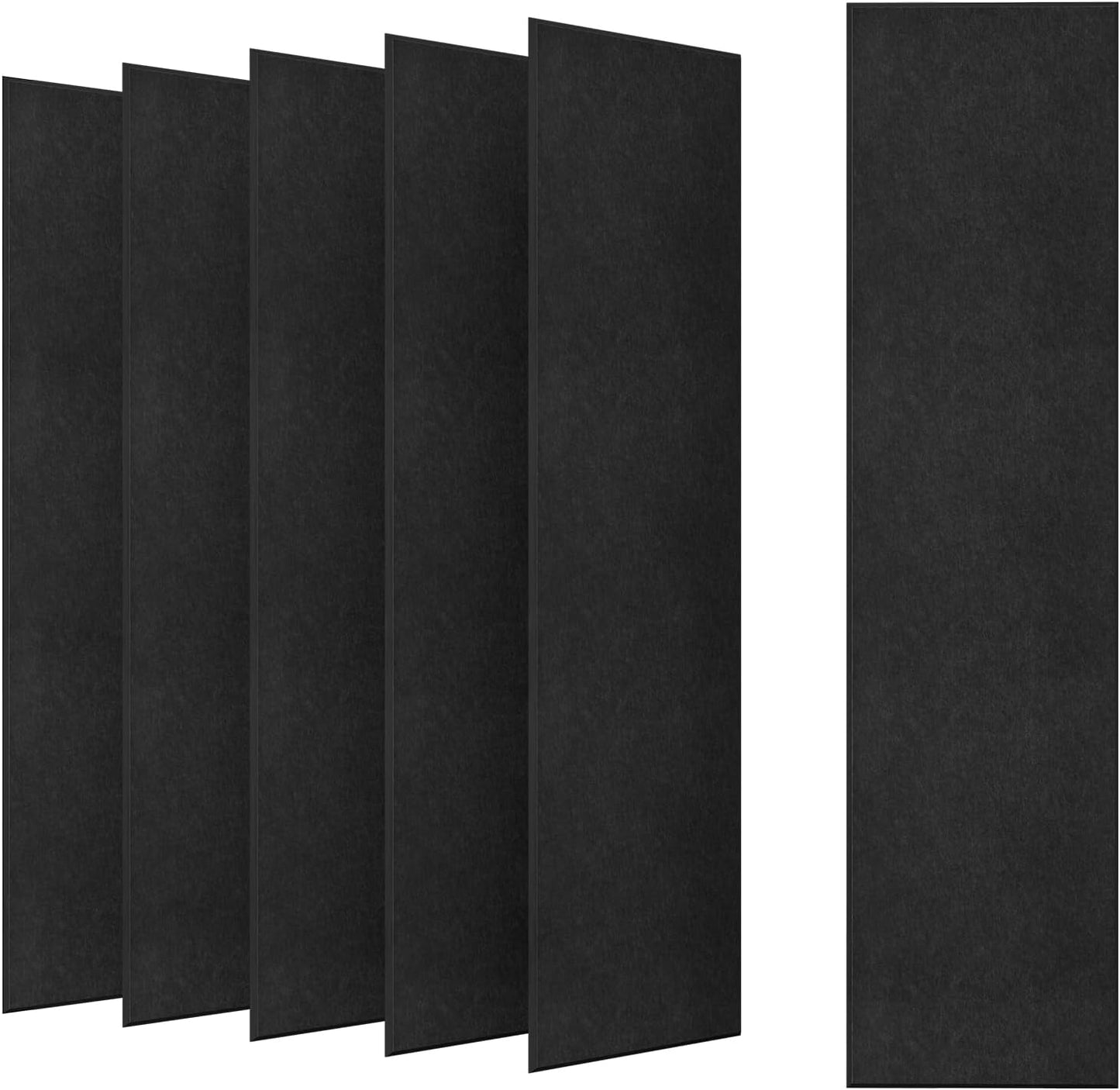 6 Pack Acoustic Panels for Home and Office Sound Treatment