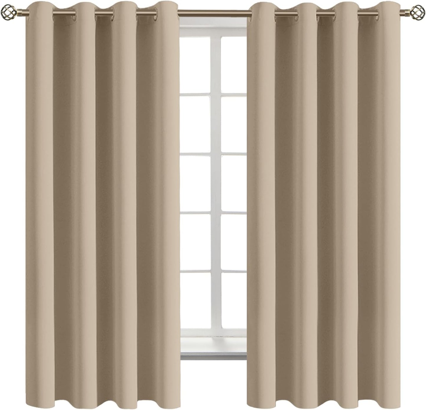 BGment Blackout Curtains - Thermal Insulated Room Darkening Panels