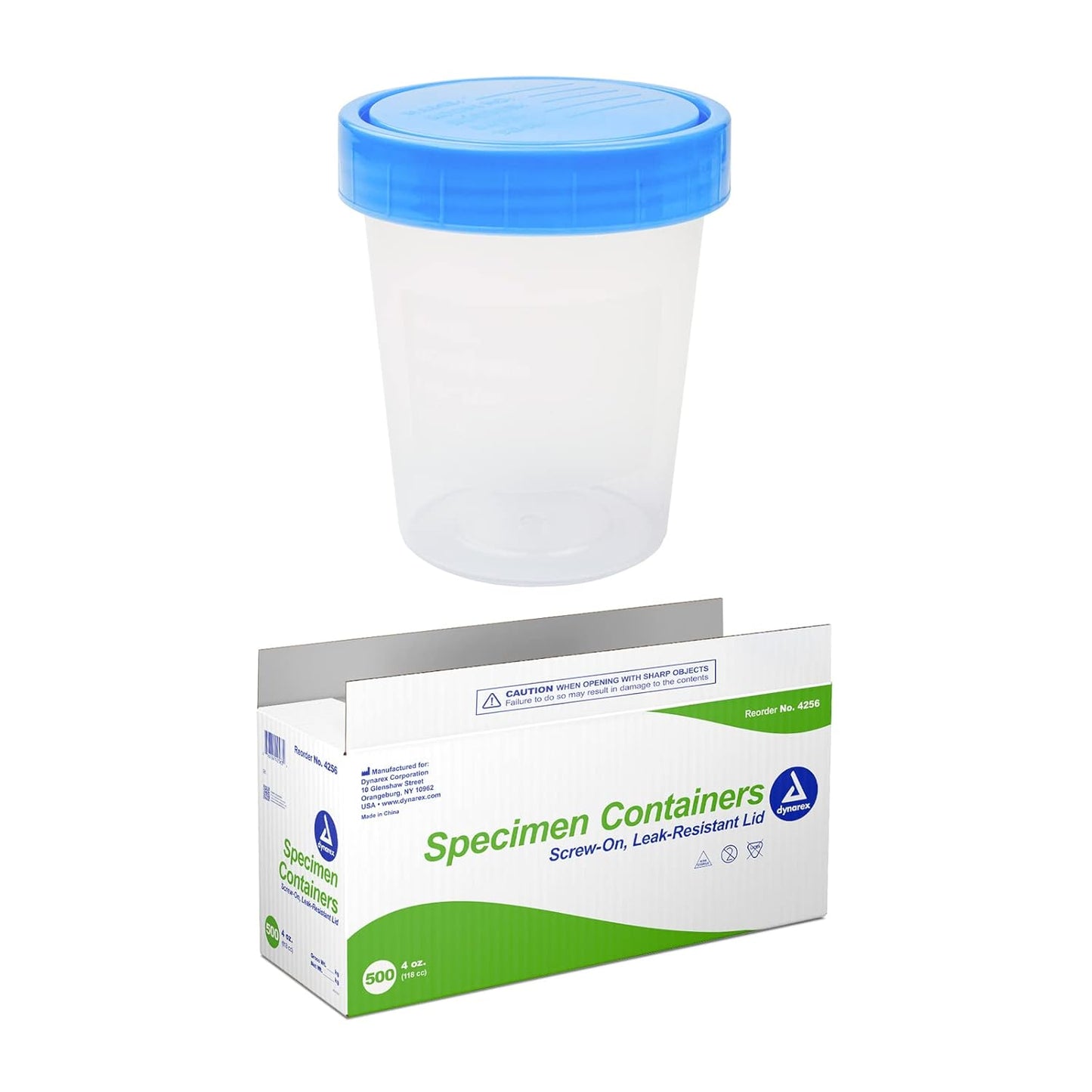 Dynarex 4256 Specimen Containers for Medical Professionals