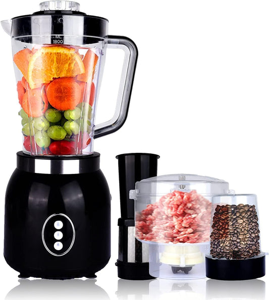 Multi-functional 4-in-1 Blender Combo - Make Smoothies Faster