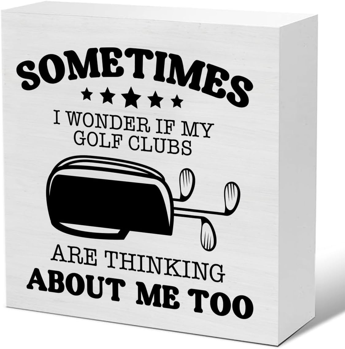 Witty Golf Quote Decor - Perfect Golf Lover Gift! 