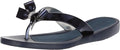 GUESS Women's Tutu Flip-Flop - Sparkle Bow Casual Sandal