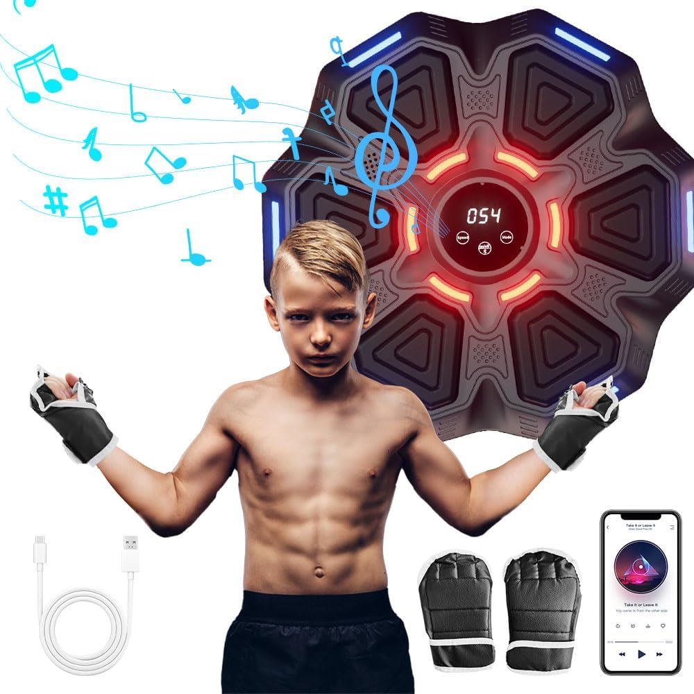 Get Fit and Have Fun with Smart Music Punching Machine!