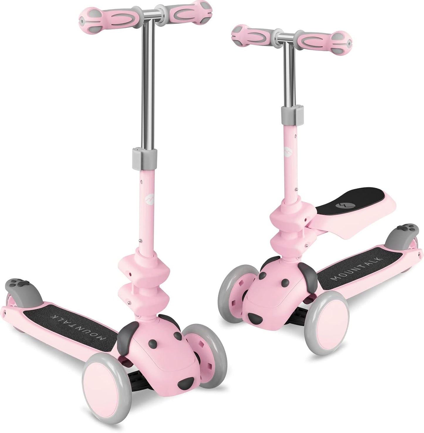 MOUNTALK Kids Scooter for Ages 1-12 with Adjustable Heights