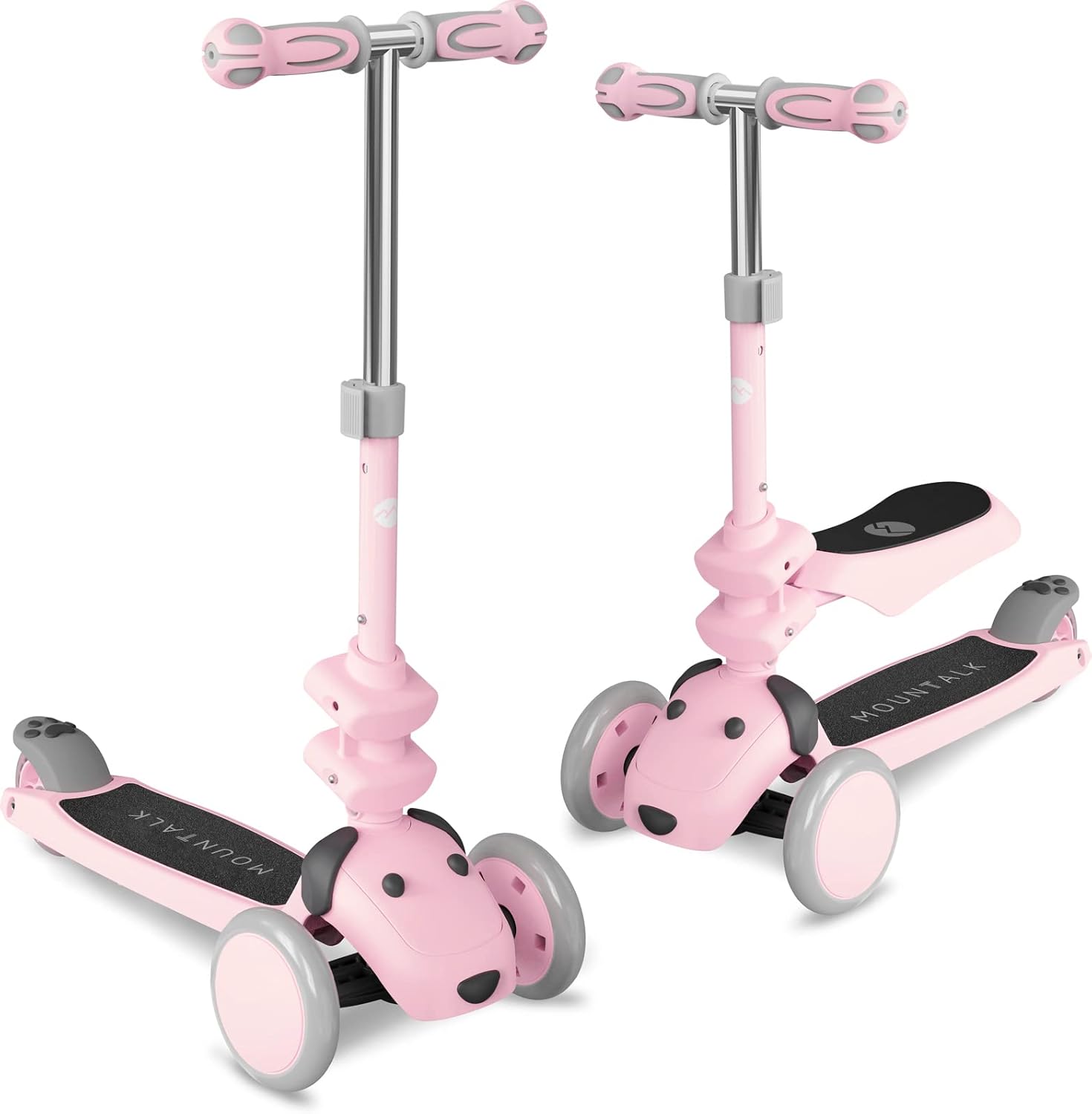 MOUNTALK Kids Scooter for Ages 1-12 with Adjustable Heights