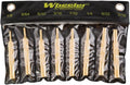 Wheeler 8-Piece Brass Punch Set in Labeled Rollup Storage Bag