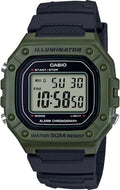 Casio W218H | Men's Digital Watch | 50M WR | Stopwatch & Chronograph