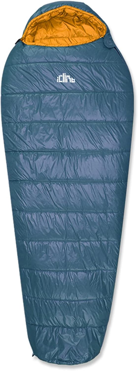 iClimb Ultralight Mummy Sleeping Bag with 3M Thinsulate Insulation