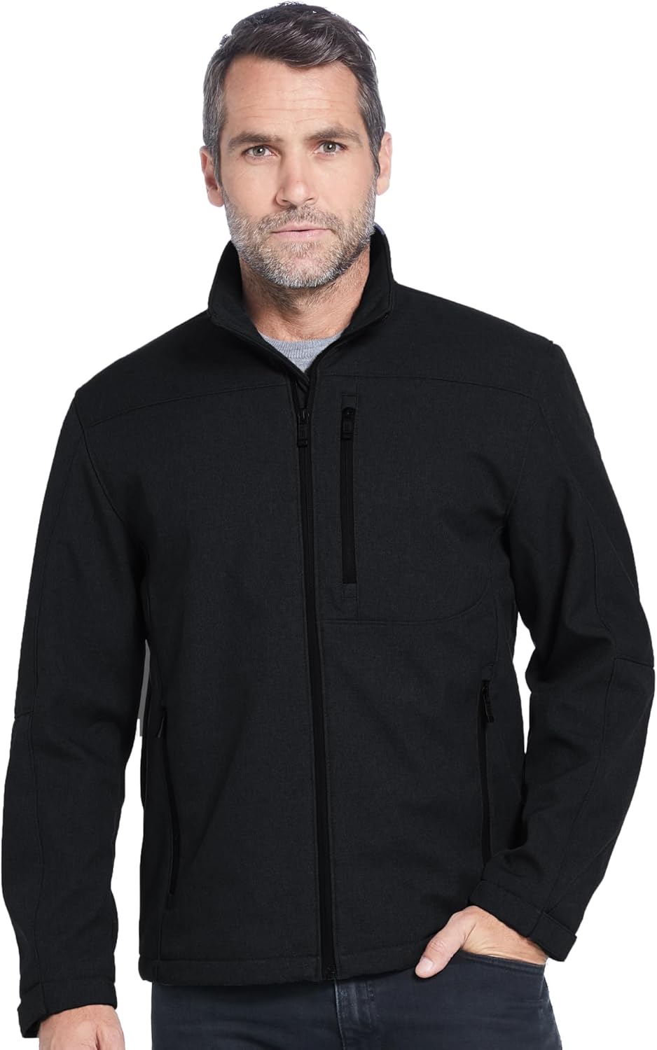Weatherproof Men's Softshell Jacket for All-Weather Protection
