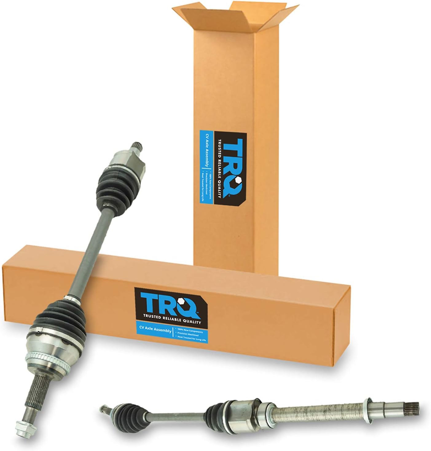 TRQ CV Axle Shaft Assembly Set for 2011-2016 Toyota Sienna FWD