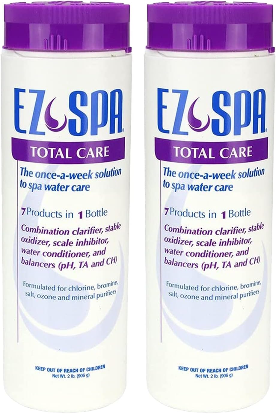 EZ Spa Hot Tub Total Care Weekly Water Treatment Blend Review