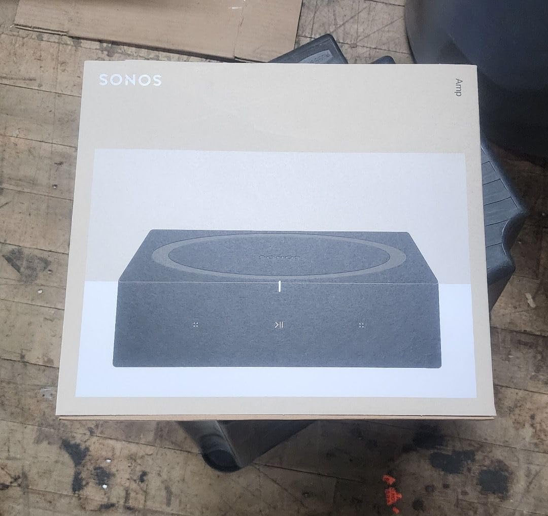 Sonos Wireless Amplifier 125 Watt Black Streaming Music System