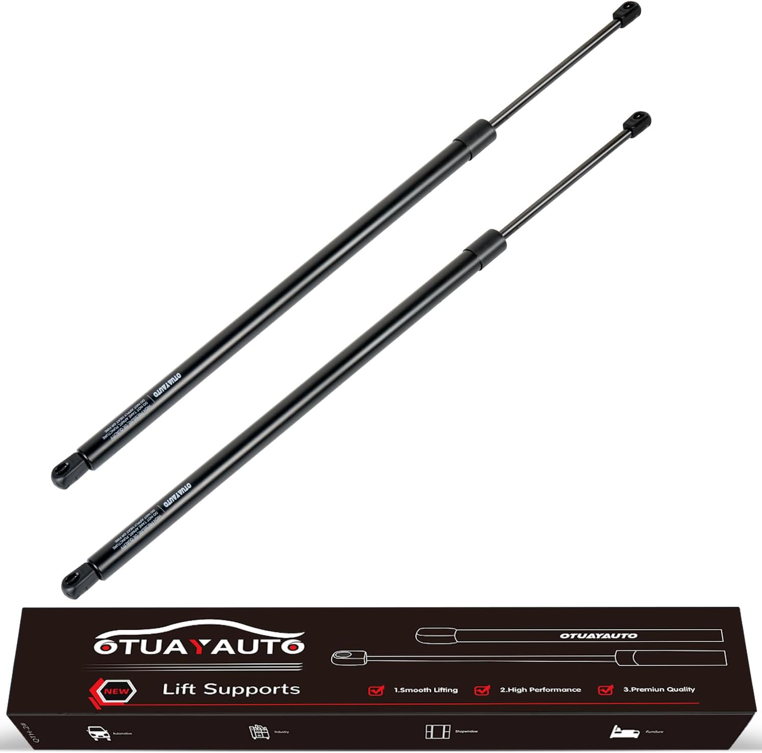 Replacement Lift Supports for Toyota Sequoia 2008-2023 - Premium Set