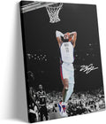B.B.F MAKE LeBron James Basketball Canvas Wall Art - Framed 20x24in