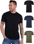 INTO THE AM Men's Athletic Fit Crew Neck Tee - Soft Everyday Shirt who