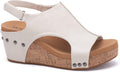 Womens Carley 2.5in Wedge Sandals - Cushioned EVA Comfort