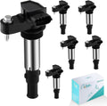 6PCS UF375 Ignition Coil Pack Fits V6 2.8/3.6 - Reliable Replacement