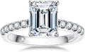 AnuClub Moissanite Engagement Ring 4.3cttw D Color - Elegant Promise
